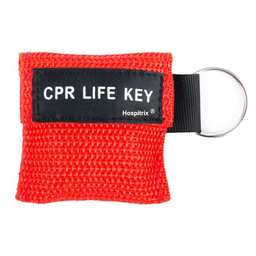 Einweg CPR Beatmungstuch Schlüsselanhänger