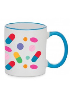 Tasse Colorful Pills Blau