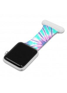 Silikonband für Apple Watch Tie-Dye Splash