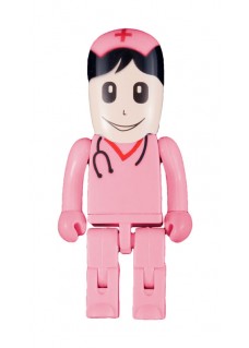 USB Stick Krankenschwester Rosa