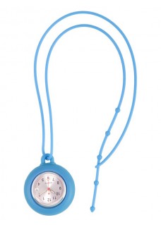 Silikon Schlüsselband Uhr Blau