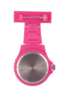 Neon Schwesternuhr Fuchsia