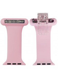 Silikonband für Apple Watch Rosa