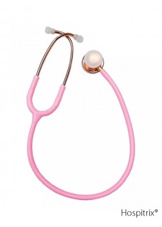 Hospitrix Stethoskop Professional Line Pink Gold Edition Rosa + Kostenlose Premium Tasche!