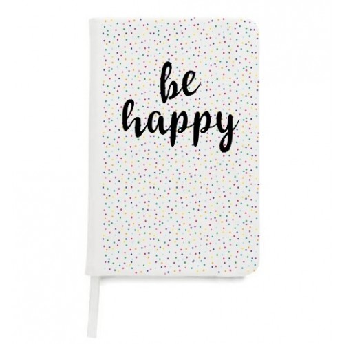 Notizbuch A5 Be Happy