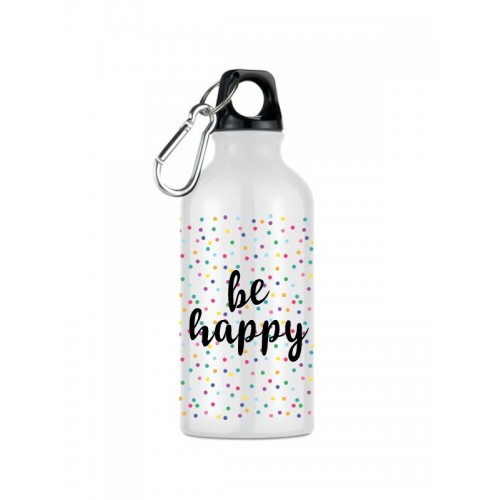 Sport-Trinkflasche Be Happy