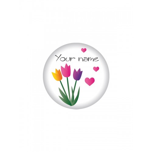 Button Blumen