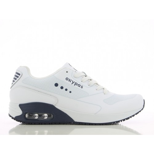 Oxypas Justin Weiß/Marineblau