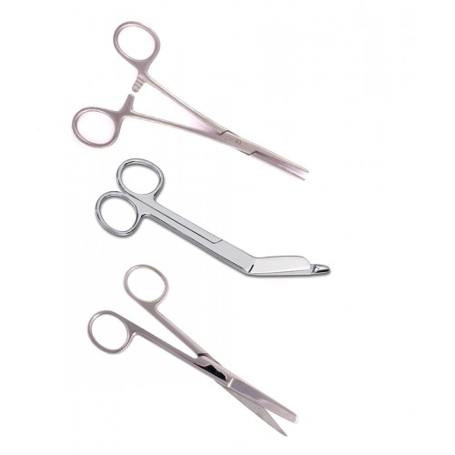 Scheren-Set Silber